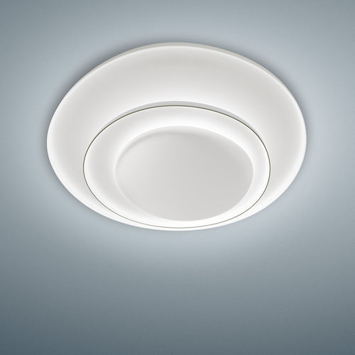 Moderne Deckenleuchte - BAHIA MINI - FOSCARINI - rund / Polycarbonat / LED