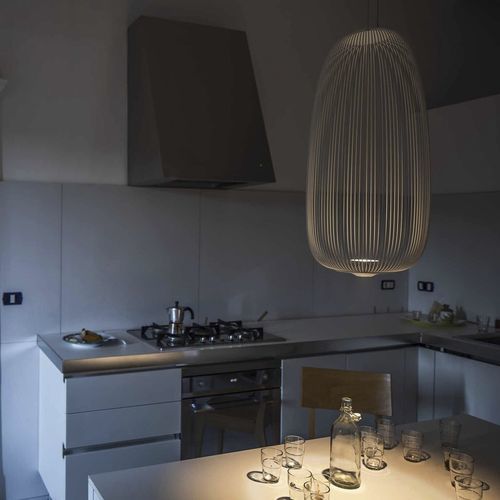 Hängeleuchte - SPOKES 1 - FOSCARINI - Aluminium / Stahl / modern