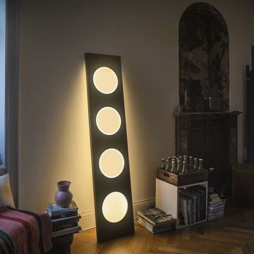 Bodenlampe - DOLMEN - FOSCARINI - Aluminium / PMMA / modern