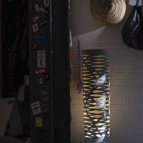 Leuchtsäule / originelles Design - TRESS - FOSCARINI - Metall / Verbundwerkstoff / LED