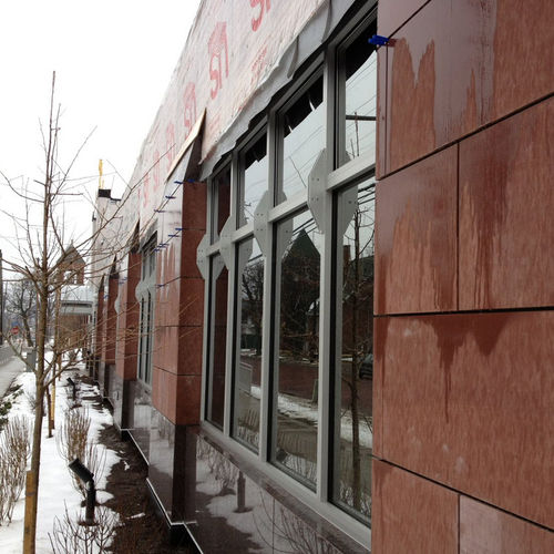 Paneel-Fassadenverkleidung - STONELITE® : BRECCIA PERNICE - Stone panels - Marmor / nachhaltig / poliert