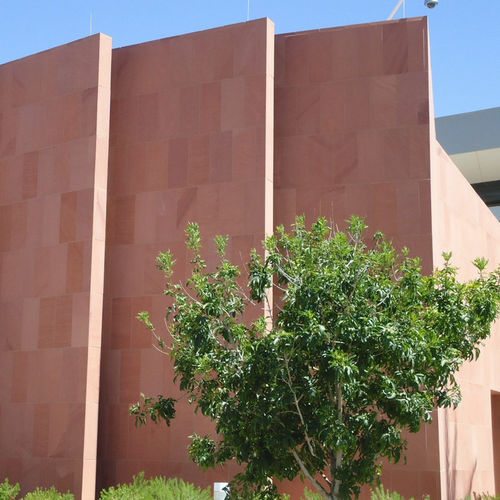 Paneel-Fassadenverkleidung - AGRA RED - Stone panels - Sandstein / poliert / Grossformat
