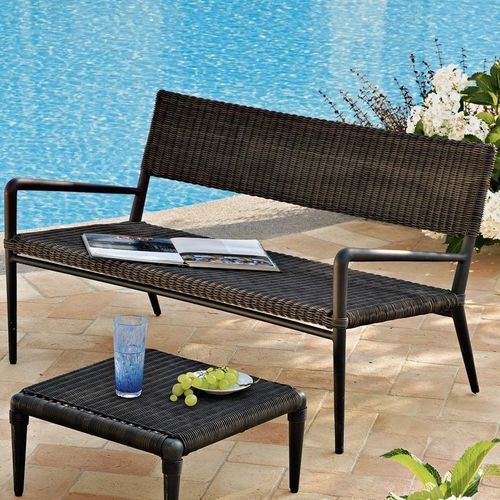 Modernes Sofa - EXPERIENCE - Unopiù - für Garten / geflochtenes Harz / handgefertigt