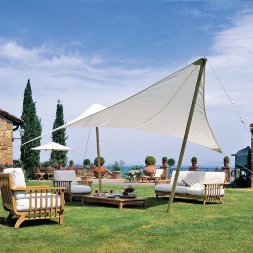 Rautenförmiges Sonnensegel - VELA MANTA - Unopiù - Polyester / PVC
