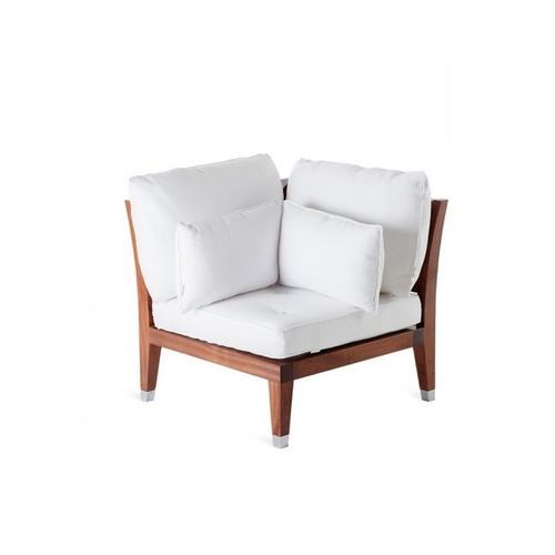 Ecksessel - C'est la vie - Unopiù - modern / Stoff / Holz