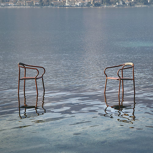 Moderner Stuhl - SALÒ - Unopiù - für Garten / Aluminium / Gestell aus Aluminium