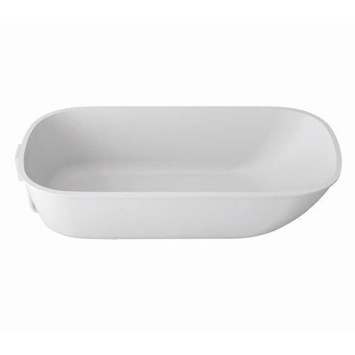 Badewanne für Wohnungen - UNIQUE T801 - KRION – PORCELANOSA Grupo - Mineralwerkstoff / Krion® / modern
