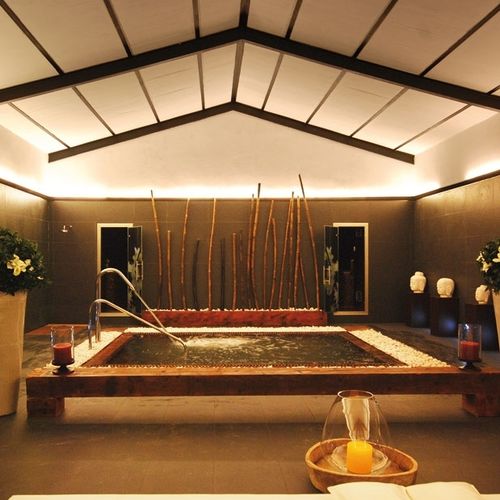Swim Spa / einbaufähig - OVERFLOW - Stas Doyer Hydrothérapie - quadratisch / für mehrere Personen / für den Innenraum