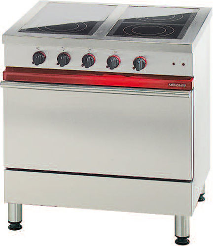 Elektrischer Herd - CE 841 VTR - AMBASSADE DE BOURGOGNE - Induktion / Profi / Edelstahl