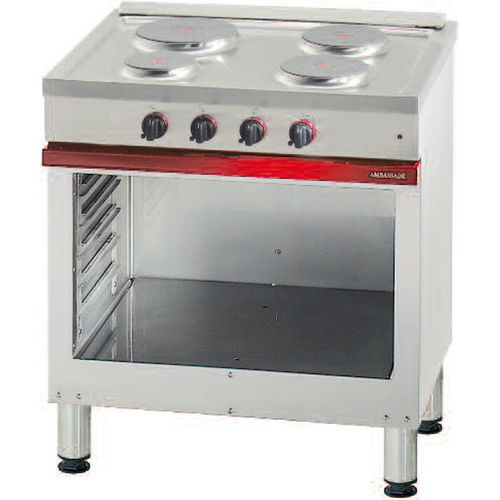 Elektrisches Kochfeld - CME 840 E - AMBASSADE DE BOURGOGNE - Profi / mit 4 Kochfeldern / bodenstehend