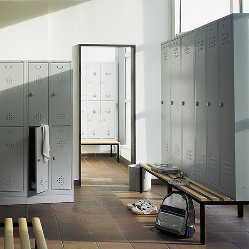 Stahl-Garderobenschrank - CLASSIC - GEKIPS - RFID / Zahlen / schlüssellos