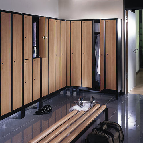 Stahl-Garderobenschrank - EVOLO - GEKIPS - RFID / Zahlen / schlüssellos