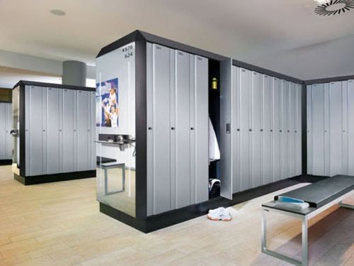 Metall-Garderobenschrank - PREFINO S 7000 - GEKIPS - für öffentliche Einrichtungen