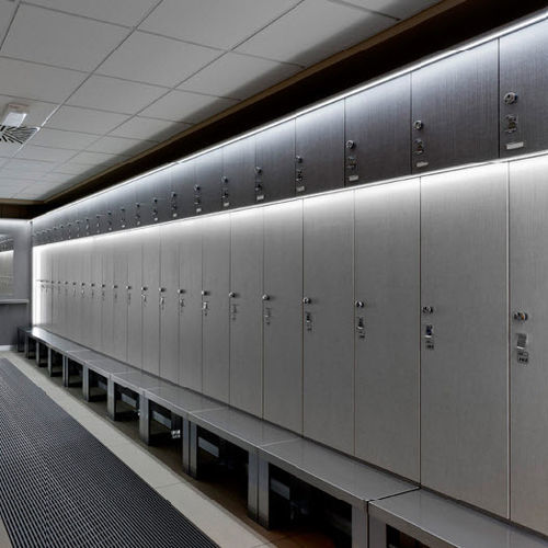 Melaminbeschichteter Garderobenschrank - PEOPLE - GEKIPS - Zahlen / Münz / mit Schlüssel