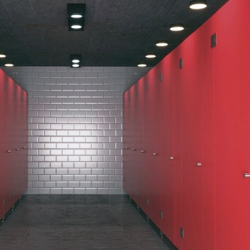 HPL-Sanitärkabine - VOOX-S - GEKIPS - für Duschen / für öffentliche Einrichtungen