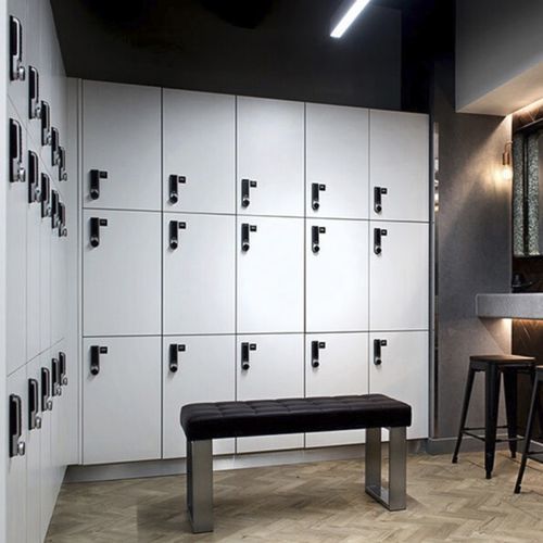 Melaminbeschichteter Garderobenschrank - ANB023-23 - GEKIPS - RFID / Zahlen / Karten