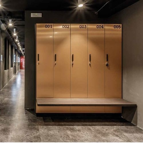 Moderne Bank für Umkleideraum - UP - GEKIPS - MDF / ohne Rückenlehne / ohne Armlehnen