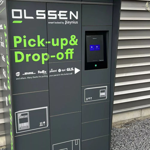 Wandmontierte Packstation - CASIBOX - GEKIPS - Einbau / Mehrfach / smart