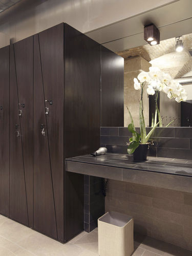 Holz-Garderobenschrank - ATELIER : ATR02 - GEKIPS - gesichert