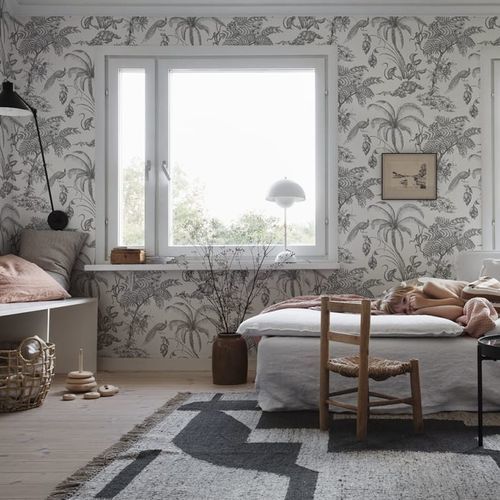 Moderne Tapete - MOA - SAND BERG - Blumenmotiv / Naturmotiv / Kindermotiv