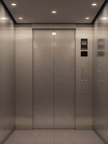 Elektrischer Aufzug - NexWay-S Package R - MITSUBISHI Electric Elevator   Escalator - für Privathaushalt / für Tertiärsektor / für Hochhäuser