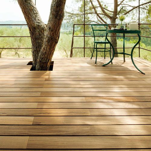 Teakholz-Terrassendiele - Listone Giordano - Holzoptik