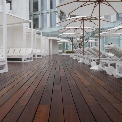 Ipe-Terrassendiele - Listone Giordano - Holzoptik