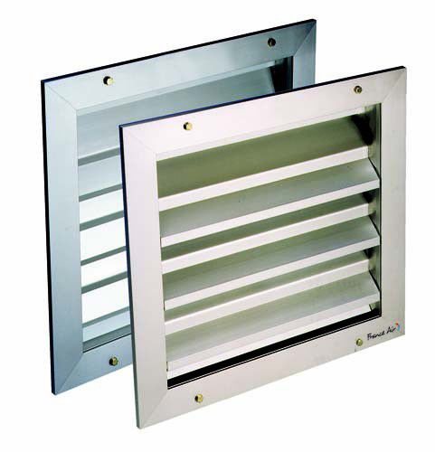 Lüftungsgitter / anodisiertes Aluminium - GAO - FRANCE AIR - rechteckig / quadratisch