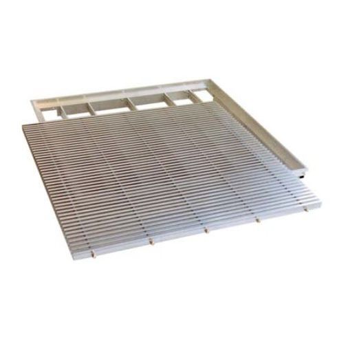 Aluminium-Lüftungsgitter - GAU 45 - FRANCE AIR - quadratisch / für Doppelböden