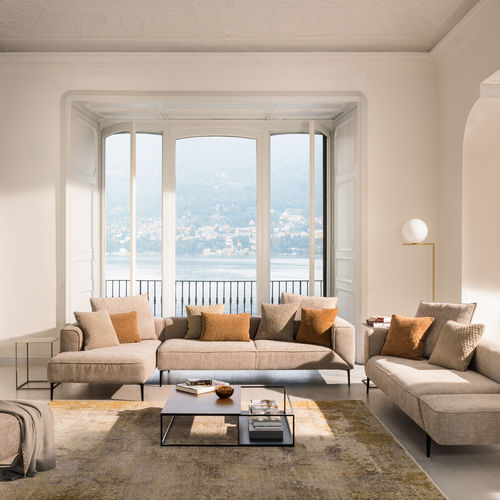 Modulsofa - LONGUEVILLE LANDSCAPE - JORI - modern / Stoff / Leder