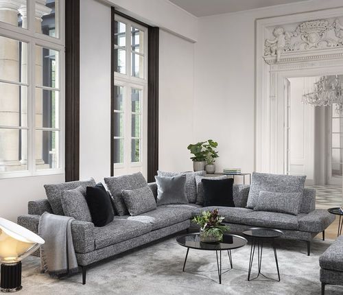 Modulsofa - TIGRA LANDSCAPE - JORI - Eck / modern / Stoff
