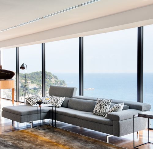 Modulsofa - SHIVA JR-3960 - JORI - Eck / modern / Stoff