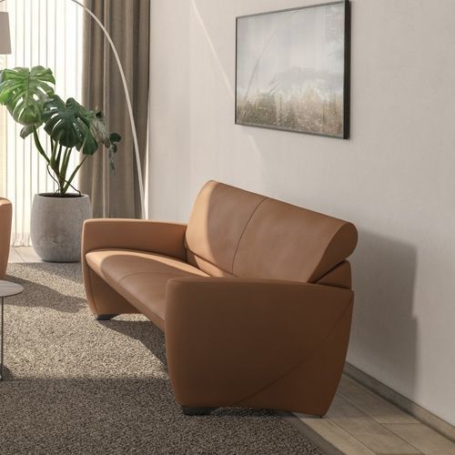 Modernes Sofa - ANGEL - JORI - Stoff / Leder / mit Armlehnen