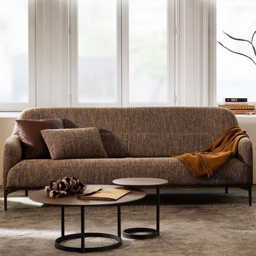 Kompaktes Sofa - OBSESSION - JORI - modern / Stoff / Leder