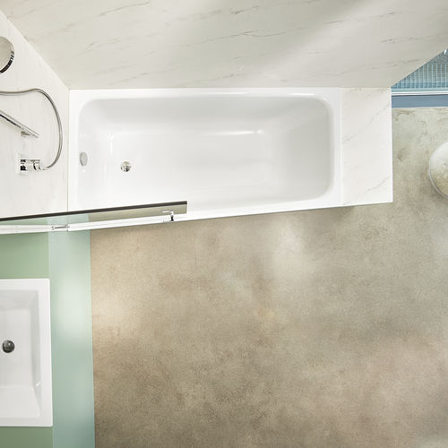 Badewanne für Wohnungen - BetteSpace M - Bette GmbH & Co. KG - Titan / modern / grau