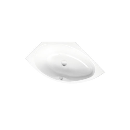 Badewanne für Eckeinbau - BettePool III Panel - Bette GmbH & Co. KG - für Wohnungen / Titan / modern