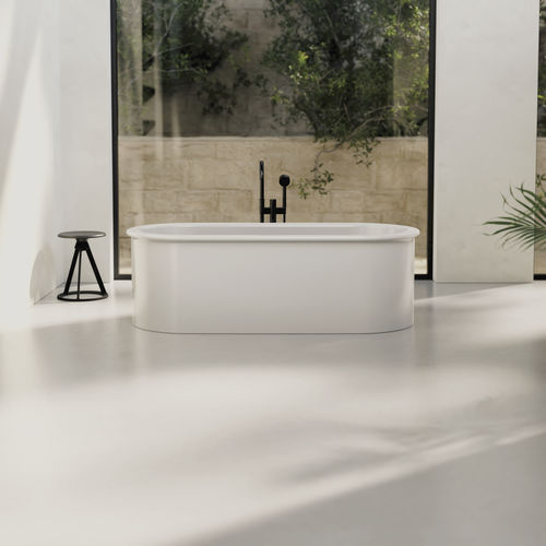 Ovale Badewanne - BETTESUNO - Bette GmbH & Co. KG - freistehend / für Wohnungen / emailliertes Metall