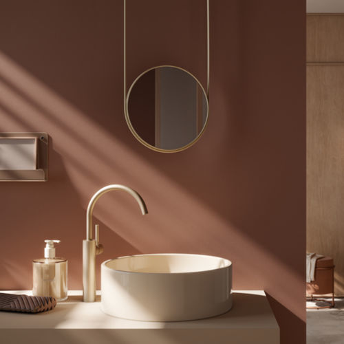 Aufsatzwaschbecken - BETTEBALANCE - Bette GmbH & Co. KG - emailliertes Metall / Hochglanz / Mattfinish