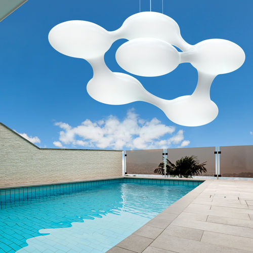 Hängelampe - COSMO - next - Polypropylen / originelles Design / mit Kabel