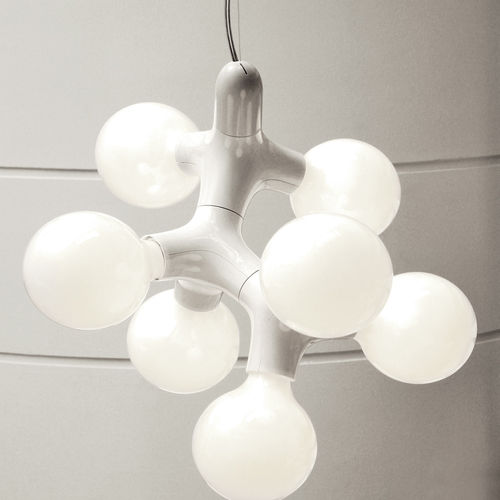 Hängelampe - DNA TRIPLE - next - ABS / originelles Design / mit Kabel