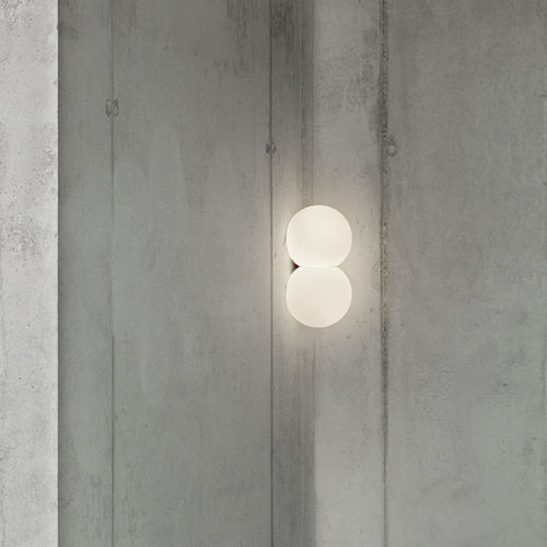 Wandleuchte / originelles Design - MOLECULAR_LIGHT: ML_2 - next - für den Innenraum / Aluminium / Polyethylen