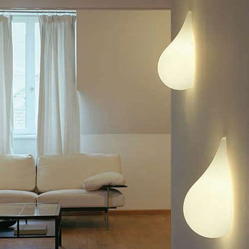 Wandleuchte / originelles Design - LIQUID LIGHT: DROP_3 SMALL - next - für den Innenraum / Polyethylen / für Privatgebrauch