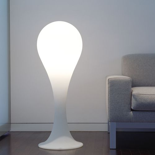 Moderne Leuchtsäule - LIQUID LIGHT: DROP_4 - next - Polyethylen / Halogen / für den Innenraum