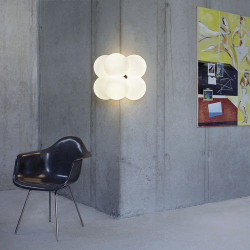 Wandleuchte / originelles Design - MOLECULAR_LIGHT: ML_6 - next - für den Innenraum / Polyethylen / rund