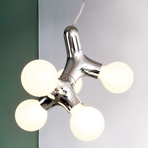 Hängelampe - DNA DOUBLE - next - ABS / originelles Design / mit Kabel