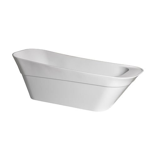 Asymmetrische Badewanne - OXO - NOKEN – PORCELANOSA BATHROOMS - freistehend / für Wohnungen / Acryl
