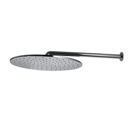 Wandmontierter Duschkopf - TONO - NOKEN – PORCELANOSA BATHROOMS - rund / Regenstrahl / mit festem Brausekopf