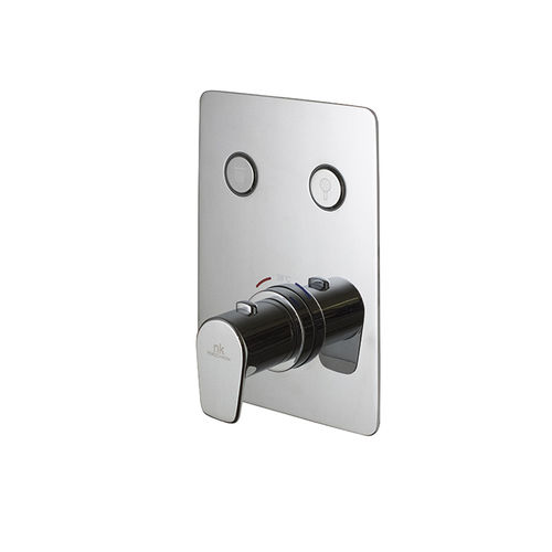 Einhebelmischer für Duschen - TOUCH &amp; FEEL - NOKEN – PORCELANOSA BATHROOMS - wandmontiert / thermostatisch / Metall