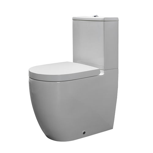 WC in Wandnähe - ACRO - NOKEN – PORCELANOSA BATHROOMS - Monoblock / Keramik / für Privatgebrauch