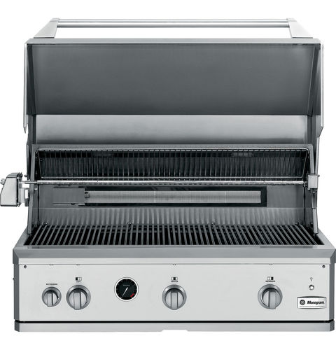 Gas-Gartengrill - ZGG420NBPSS - Monogram - für professionellen Einsatz / Einbau / Edelstahl